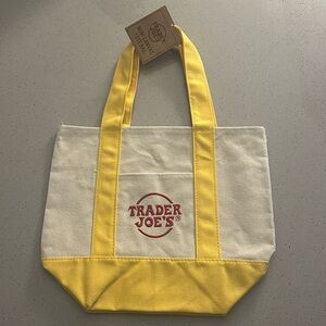 Trader Joe’s Mini Canvas Tote Bag